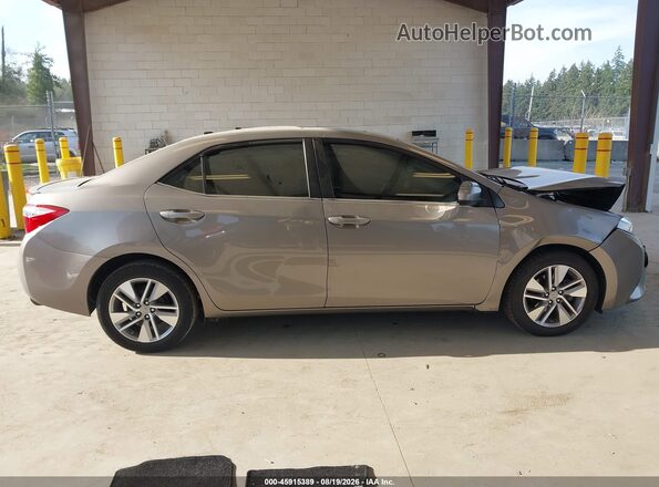 2T1BPRHE3GC633715 2016 TOYOTA COROLLA Silver Widok wnętrza z tyłu