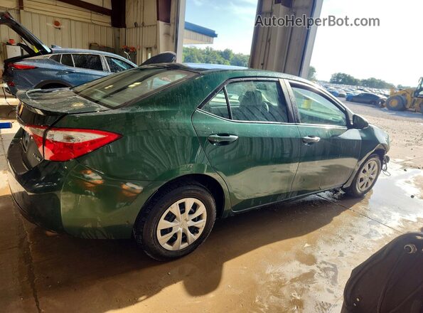 2T1BPRHE4GC583293 2016 TOYOTA COROLLA Green Rear right