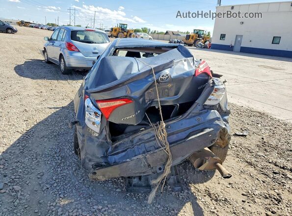 2T1BPRHE4JC966173 2018 TOYOTA COROLLA Gray უკანა ხედი