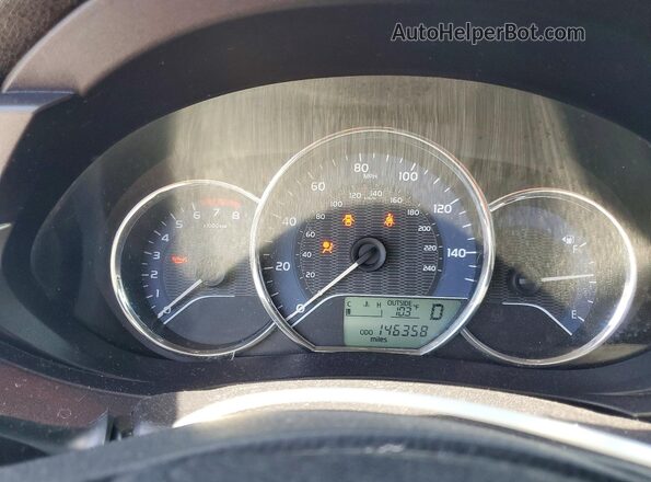 2T1BPRHEXGC554185 2016 TOYOTA COROLLA Green Instrument cluster view
