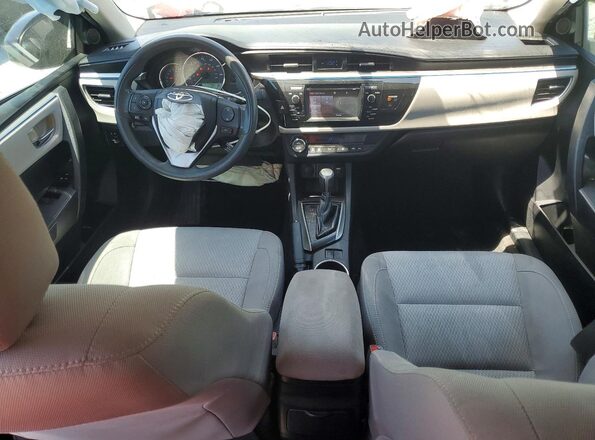 2T1BPRHEXGC554185 2016 TOYOTA COROLLA Green Dashboard view