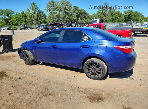 2T1BURHE0GC500399 2016 TOYOTA COROLLA Blue Trasero izquierdo