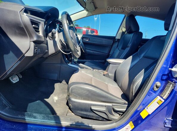 2T1BURHE0GC500399 2016 TOYOTA COROLLA Blue Vista interior delantera