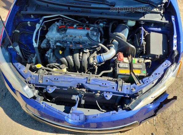 2T1BURHE0GC500399 2016 TOYOTA COROLLA Blue Vista interior trasera
