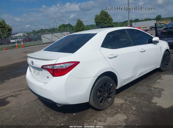 2T1BURHE0GC502864 2016 TOYOTA COROLLA White Tył prawy