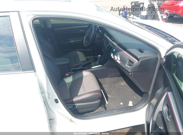 2T1BURHE0GC502864 2016 TOYOTA COROLLA White Widok wnętrza z przodu