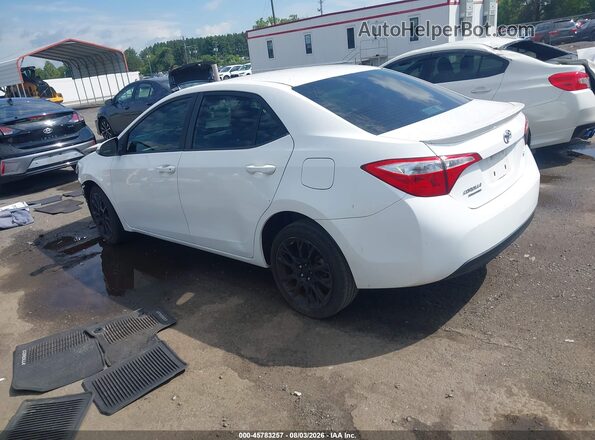 2T1BURHE0GC502864 2016 TOYOTA COROLLA White Tył lewy