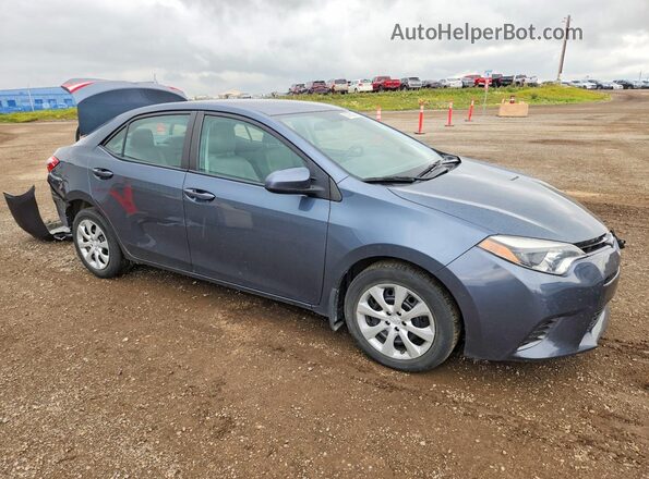 2T1BURHE0GC517140 2016 TOYOTA COROLLA Blue Передня права чверть