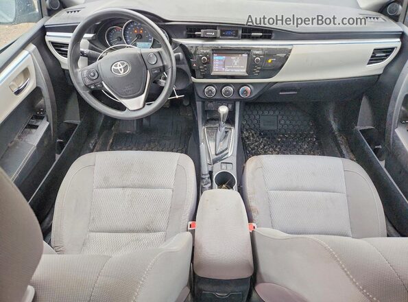2T1BURHE0GC517140 2016 TOYOTA COROLLA Blue Вид панелі приладів