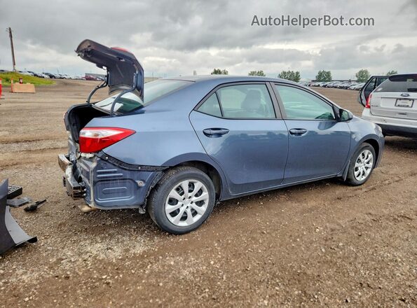 2T1BURHE0GC517140 2016 TOYOTA COROLLA Blue Задня права чверть