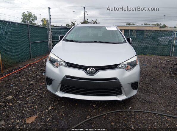 2T1BURHE0GC523729 2016 TOYOTA COROLLA Silver Widok zestawu wskaźników