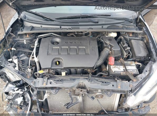 2T1BURHE0GC524928 2016 TOYOTA COROLLA Black Հետևի տեսք
