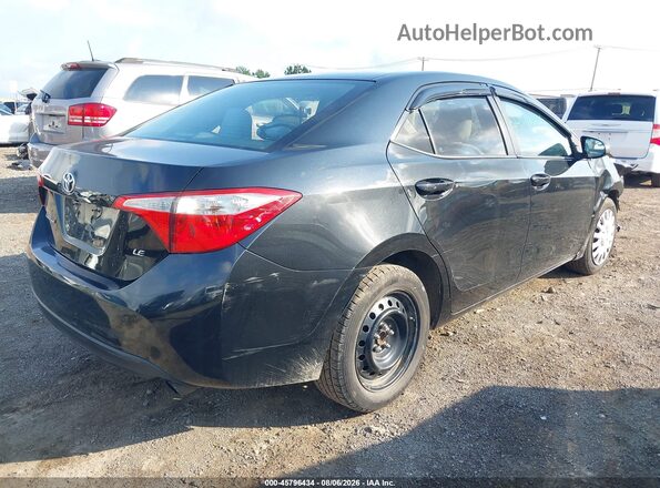 2T1BURHE0GC524928 2016 TOYOTA COROLLA Black Հետևի աջ