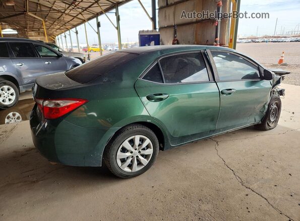 2T1BURHE0GC546511 2016 TOYOTA COROLLA Green უკანა მარჯვენა