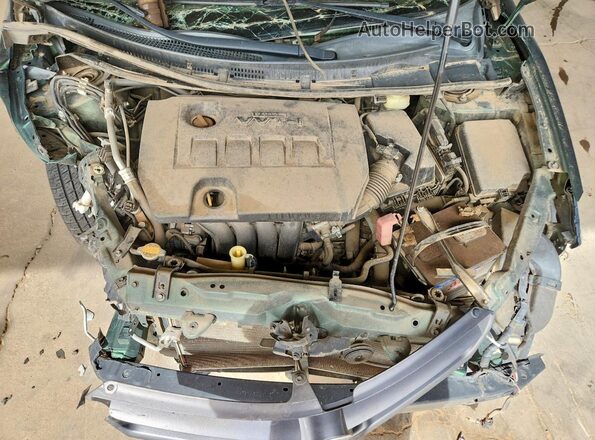 2T1BURHE0GC546511 2016 TOYOTA COROLLA Green უკანა სალონის ხედი