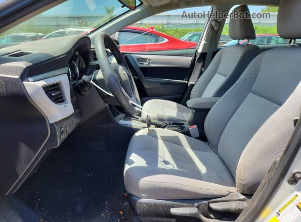 2T1BURHE0GC590976 2016 TOYOTA COROLLA Gray Front interior view