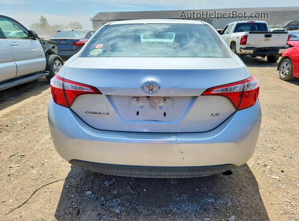 2T1BURHE0GC590976 2016 TOYOTA COROLLA Gray Rear view