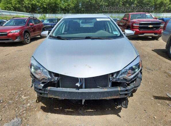 2T1BURHE0GC590976 2016 TOYOTA COROLLA Gray Front view