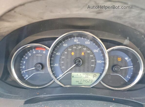 2T1BURHE0GC617660 2016 TOYOTA COROLLA Blue Սարքավորումների վահանակի տեսք