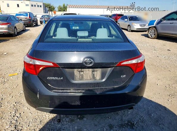 2T1BURHE0GC618453 2016 TOYOTA COROLLA Black Rear interior view