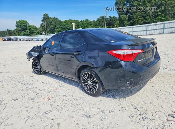 2T1BURHE0GC644521 2016 TOYOTA COROLLA Черный Задняя левая четверть