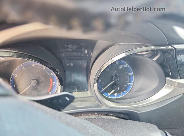 2T1BURHE0GC644521 2016 TOYOTA COROLLA Черный Вид щитка приборов