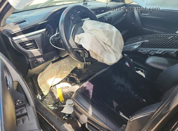 2T1BURHE0GC644521 2016 TOYOTA COROLLA Черный Вид панели приборов