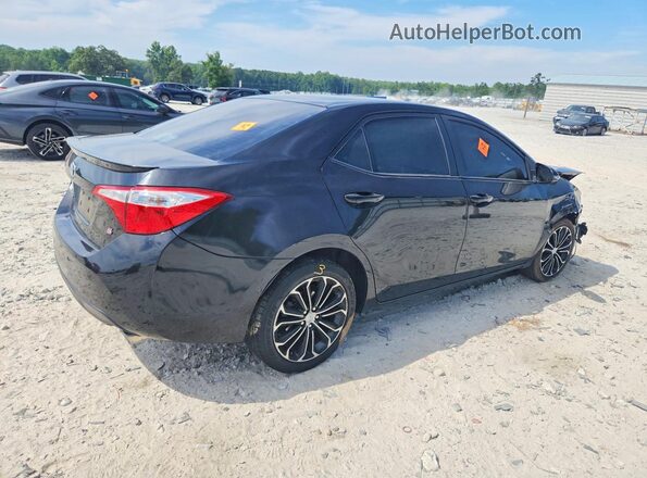 2T1BURHE0GC644521 2016 TOYOTA COROLLA Черный Задняя правая четверть