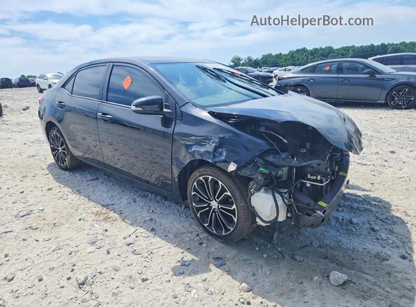 2T1BURHE0GC644521 2016 TOYOTA COROLLA Черный Передняя правая четверть
