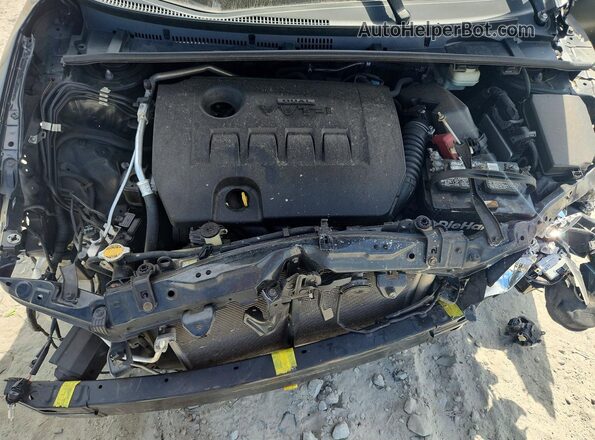 2T1BURHE0GC644521 2016 TOYOTA COROLLA Черный Вид задней части салона