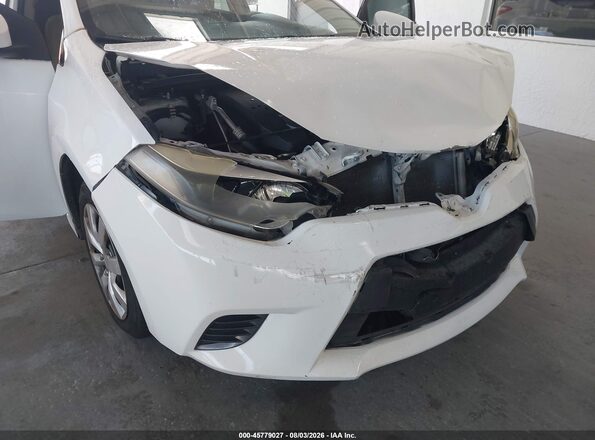 2T1BURHE0GC673789 2016 TOYOTA COROLLA White Front view