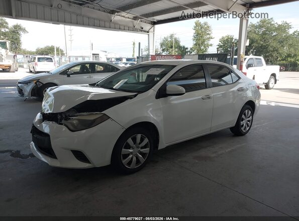 2T1BURHE0GC673789 2016 TOYOTA COROLLA White Front left