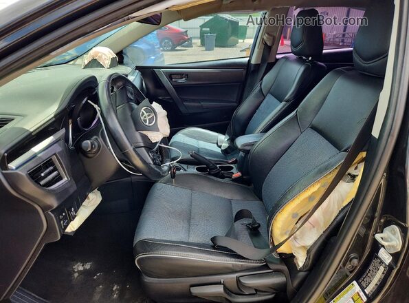 2T1BURHE0GC676403 2016 TOYOTA COROLLA Black Widok wnętrza z przodu