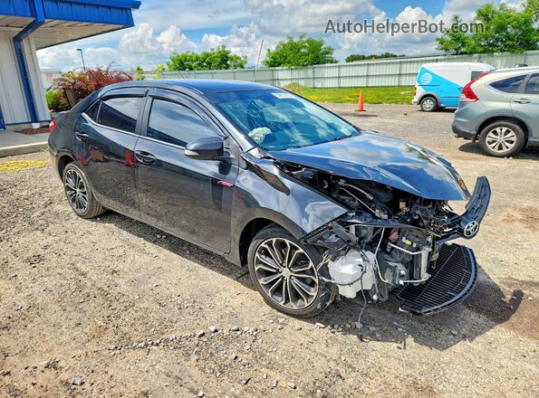 2T1BURHE0GC676403 2016 TOYOTA COROLLA Black Przód prawy