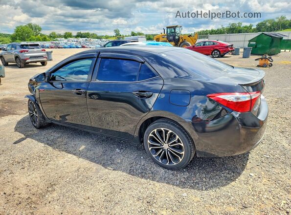 2T1BURHE0GC676403 2016 TOYOTA COROLLA Black Tył lewy