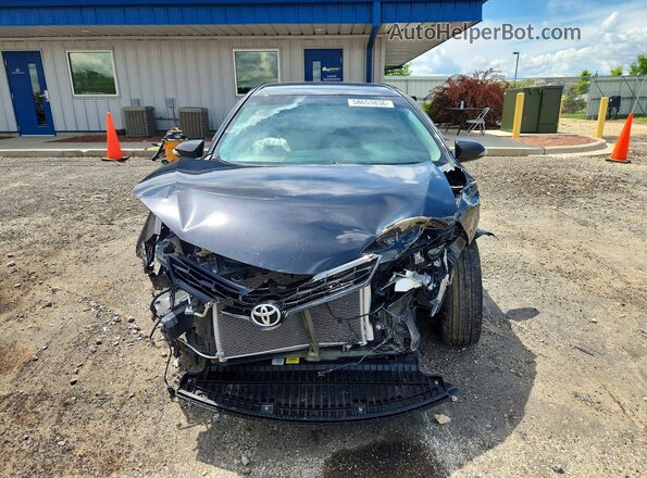 2T1BURHE0GC676403 2016 TOYOTA COROLLA Black Widok z przodu