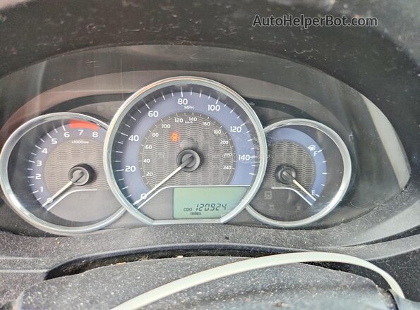 2T1BURHE0GC678197 2016 TOYOTA COROLLA Серый Вид щитка приборов