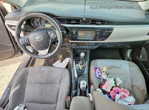 2T1BURHE0GC678197 2016 TOYOTA COROLLA Серый Вид панели приборов