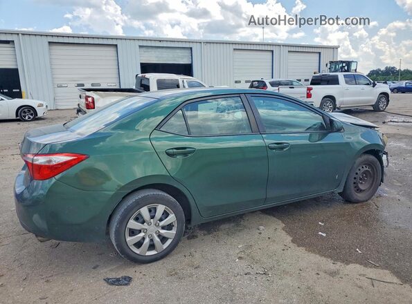 2T1BURHE0GC691323 2016 TOYOTA COROLLA Green უკანა მარჯვენა