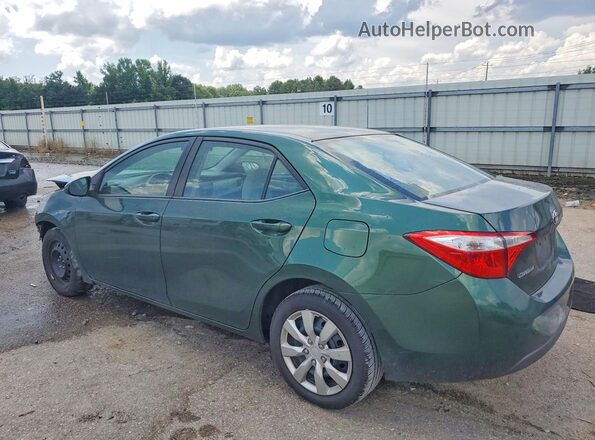 2T1BURHE0GC691323 2016 TOYOTA COROLLA Green უკანა მარცხენა
