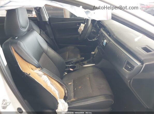 2T1BURHE0GC728001 2016 TOYOTA COROLLA White Widok wnętrza z przodu