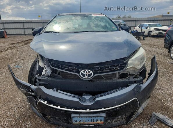 2T1BURHE0GC742027 2016 TOYOTA COROLLA Gray Widok z przodu