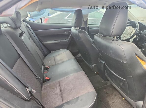 2T1BURHE0GC742027 2016 TOYOTA COROLLA Gray Widok tylnych siedzeń