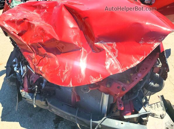 2T1BURHE0HC755555 2017 TOYOTA COROLLA Красный Вид задней части салона