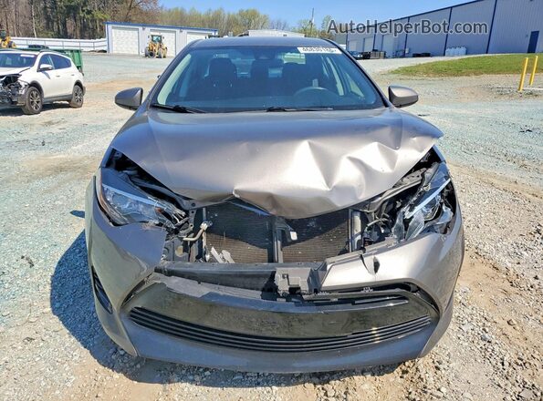 2T1BURHE0HC760836 2017 TOYOTA COROLLA Gray Вид спереду