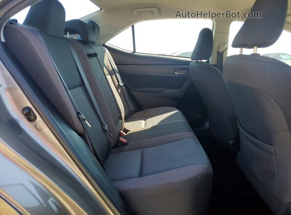 2T1BURHE0HC760836 2017 TOYOTA COROLLA Gray Вид задніх сидінь