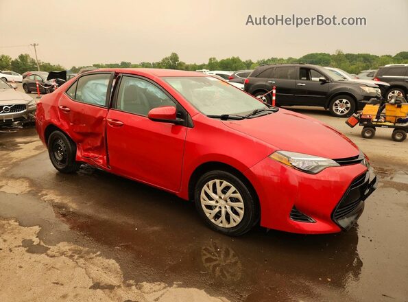 2T1BURHE0HC779855 2017 TOYOTA COROLLA Красный Передняя правая четверть