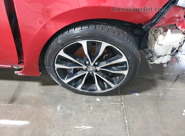 2T1BURHE0HC784330 2017 TOYOTA COROLLA Red 