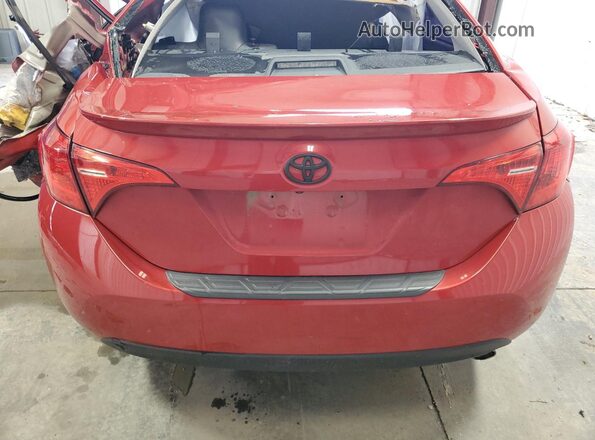 2T1BURHE0HC784330 2017 TOYOTA COROLLA Red 