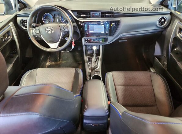 2T1BURHE0HC819478 2017 TOYOTA COROLLA Tan Вид панелі приладів
